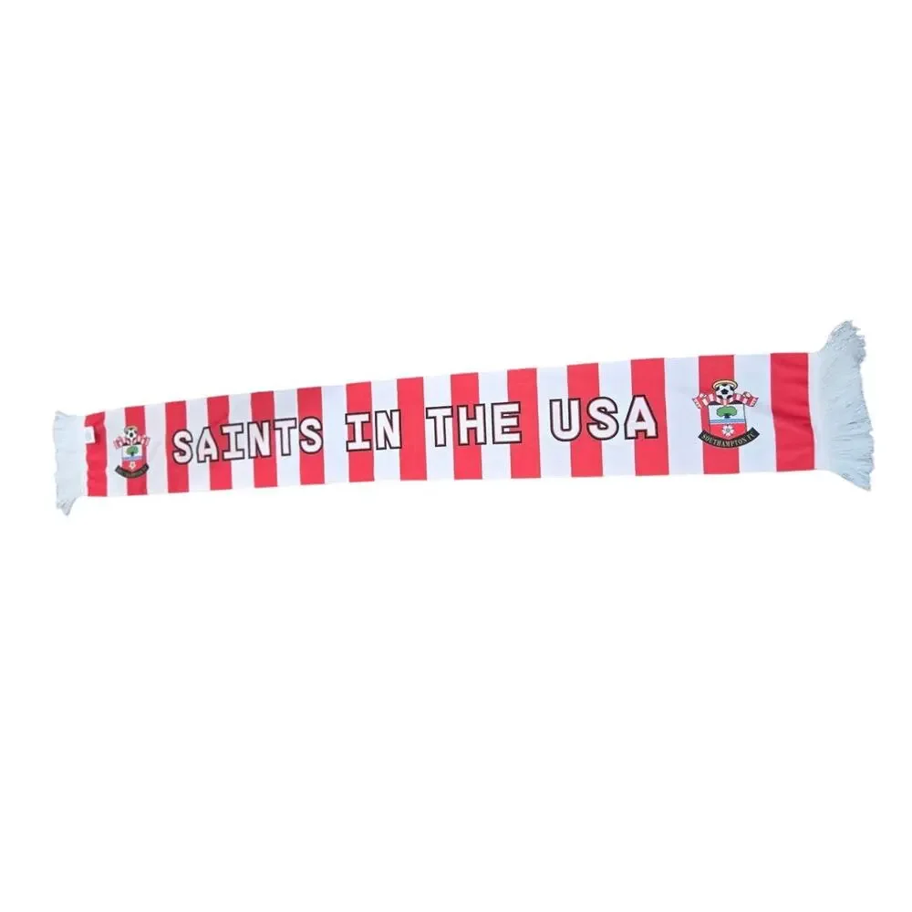Southampton England Soccer/Football/Futbol Scarf - One Size - Preowned